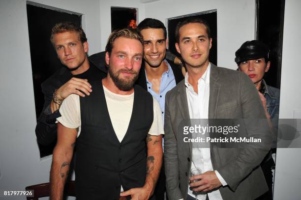 Brian Bowen Smith, ?, ? and ? attend MARC JACOBS Afterparty at Book Marc on September 13, 2010 in New York City.