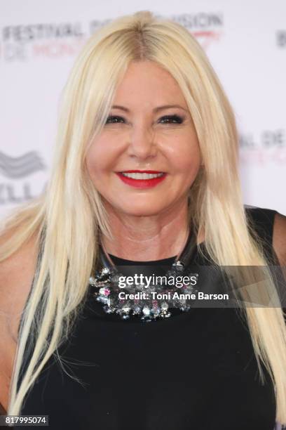 Monika Bacardi arrives at the Opening Ceremony of the 57th Monte Carlo TV Festival and World premier of Absentia Serie on June 16, 2017 in...