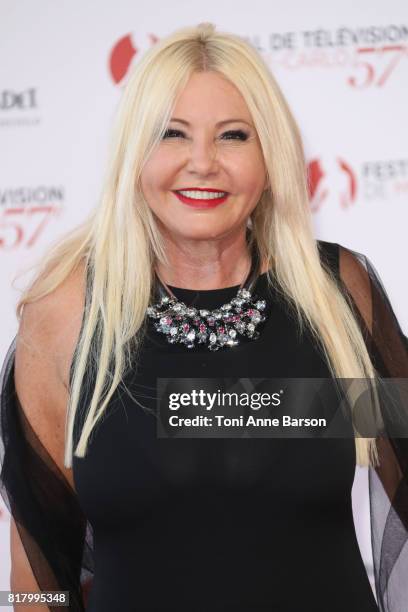 Monika Bacardi arrives at the Opening Ceremony of the 57th Monte Carlo TV Festival and World premier of Absentia Serie on June 16, 2017 in...