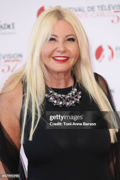 Monika Bacardi arrives at the Opening Ceremony of the 57th Monte Carlo TV Festival and World premier of Absentia Serie on June 16, 2017 in...