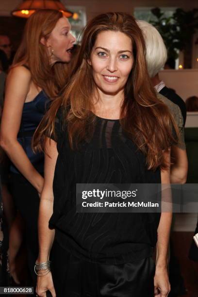 Alixe Boyer attends GLAMOUR Welcomes Anne Christensen As New Fashion Director at Peels Restaurant on September 9, 2010 in New York.