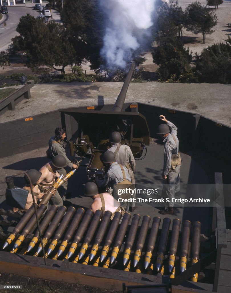 Anti-Aircraft Battery Training