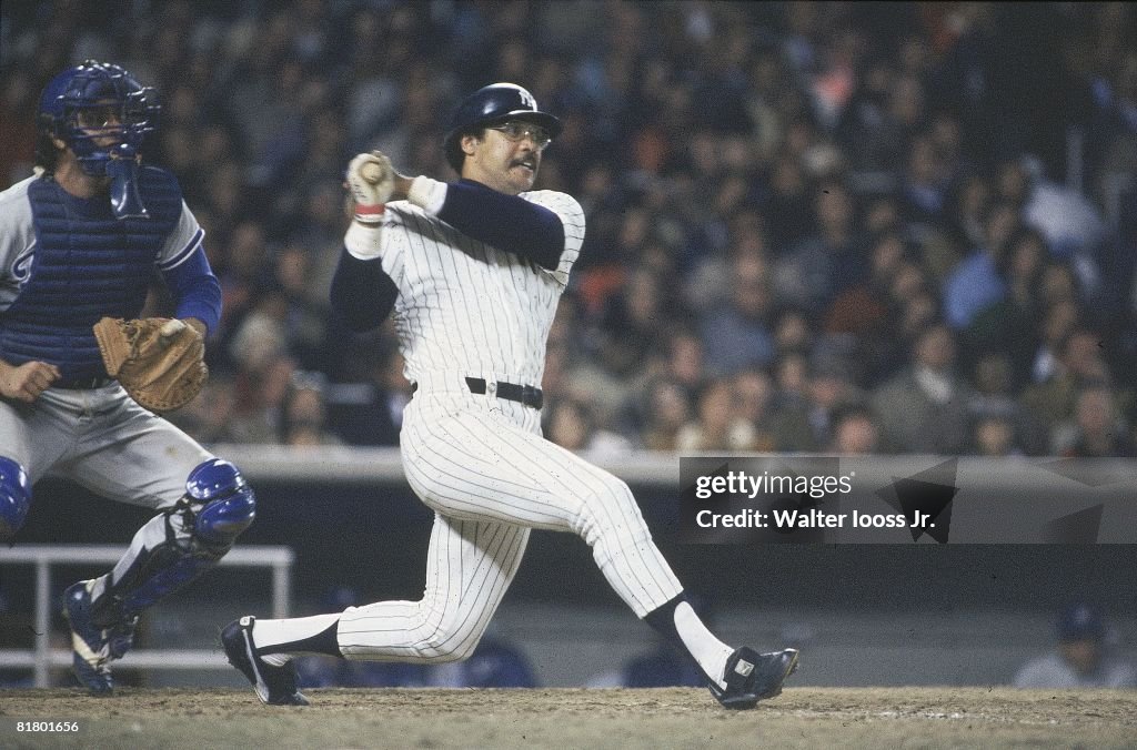 New York Yankees Reggie Jackson, 1977 World Series