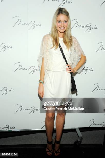 Katrina Bowden attends MAX AZRIA Spring 2011 Collection at The Stage on September 12, 2010 in New York City.