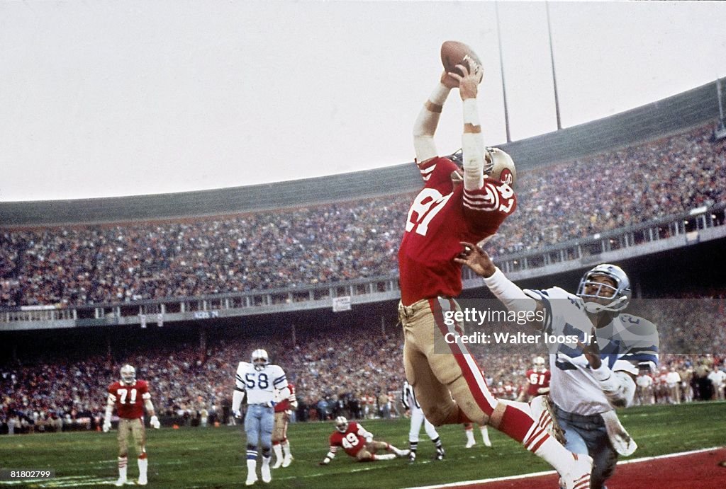 San Francisco 49ers Dwight Clark, 1982 NFC Championship