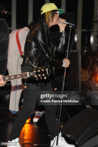 The Strokes attends TOMMY HILFIGER After Party at Metropolitan Opera House on September 12, 2010 in New York City.