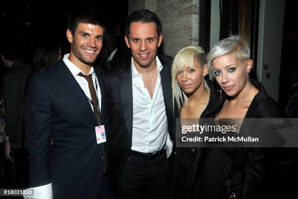 Carlo Romero, Christian Angermayer, Jane Bang and Amanda Leigh Dunn attend TOMMY HILFIGER After Party at Metropolitan Opera House on September 12,...