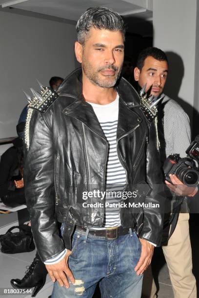 Mike Ruiz attends THE BLONDS Spring/Summer 2011 Collection at Milk Studios on September 16, 2010 in New York City.