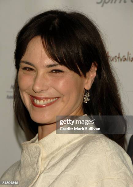 Actress Michelle Forbes arrives at Australians In Film 2008 "Breakthrough Awards" on June 5, 2008 at the Avalon Hotel in Los Angeles, California.