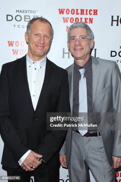 Rob Epstein and Jeffrey Friedman attend WOOLRICH WOOLEN MILLS and MAESTRO DOBEL TEQUILA Host a Special Screening of OSCILLOSCOPE LABORATORIES': HOWL...