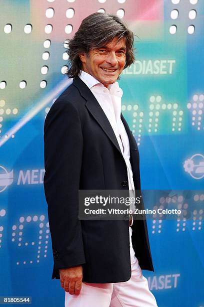Roberto Alessi attends Mediaset TV programming presentation on July 2, 2008 in Milan, Italy.