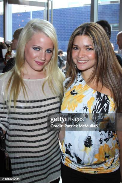Jaimie Hilfiger and Karen Koeningsberg attend NARY MANIVONG Spring 2011 Collection Presentaion at Three Square Studio on September 10, 2010 in New...