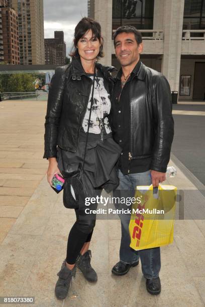Caron Bernstein-Schupak and Andrew Schupak attend LINCOLN CENTER Atmosphere- Day 2 at Lincoln Center on September 10, 2010 in New York City.
