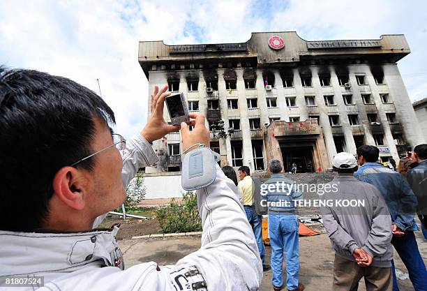 Mongolia Riots Mongolian Peoples Revolutionary Party Photos and Premium High Res ...