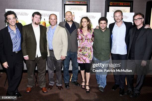 Stephen J. Dubner, Dan OíMeara, Chris Romano, Chad Troutwine, Rachel Grady, Eugene Jarecki, Morgan Spurlock, Eamonn Bowles attend the Magnolia...