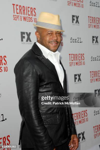Rockmond Dunbar attend Screening Of FX's "Terriers" at ArcLight Cinemas on September 7th, 2010 in Hollywood, California.