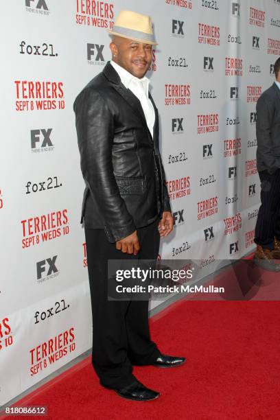 Rockmond Dunbar attend Screening Of FX's "Terriers" at ArcLight Cinemas on September 7th, 2010 in Hollywood, California.