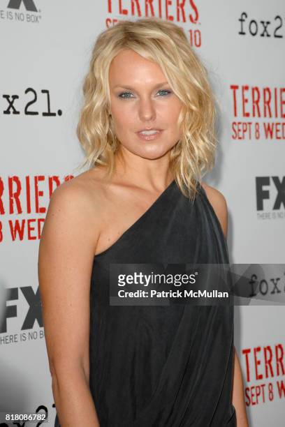 Lauren Holiday attend Screening Of FX's "Terriers" at ArcLight Cinemas on September 7th, 2010 in Hollywood, California.