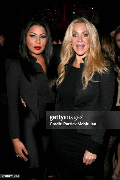 Esther Silber and Anna Rothschild attend AVENUE Magazine 35th Anniversary Celebration at Lavo on November 19, 2010 in New York.