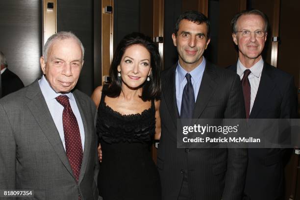 Newhouse Jr., Margaret Russell, Giulio Capua and Thomas Wallace attend Conde Nast Welcomes Margaret Russell as Architectural Digest's Editor-In-Chief...