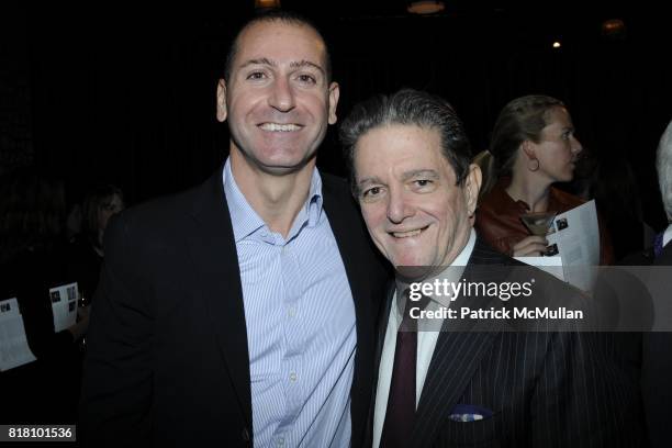 Yossi Milo and Celso Gonzalez-Falla attend Aperture Foundation 2010 in Benefit and Auction honoring Richard Misrach, Steven Ames, and Julie Saul at...