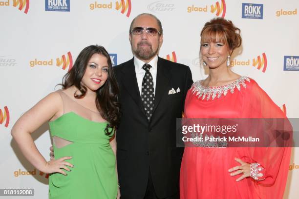 Allyson Zarin, Bobby Zarin and Jill Zarin attend JILL ZARIN hosts GLAAD OUT Auction with the Real Housewives of NYC at Metropolitan Pavillion on...