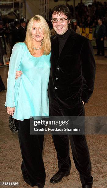 Rowling and her husband Neil Murray