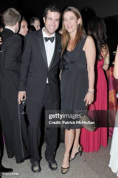 Kristian Laliberte and Vanessa von Bismarck attend Apollo Circle Benefit 2010 Sponsored by Carolina Herrera at The Metropolitan Museum of Art on...