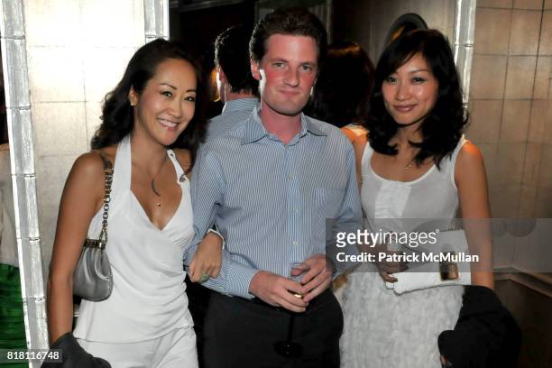 Susan Finnegan, Adrian Ginesty and Chaeyo Lee attend FASHION's NIGHT OUT with VAN CLEEF and ARPELS at Van Cleef and Arpels 5th Ave on September 10th,...