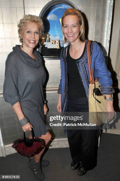 Susan Silver and Jane Furse attend FASHION's NIGHT OUT with VAN CLEEF and ARPELS at Van Cleef and Arpels 5th Ave on September 10th, 2010 in New York...