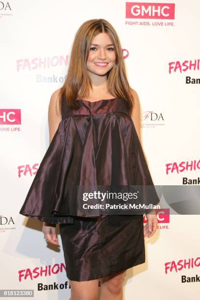 Karen Koeningsberg attends Bank of America Presents Fashion Forward Supporting GMHC in the Fight Against AIDS at Metropolitan Pavilion on November 8,...