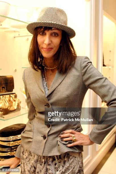 Merle Ginsberg attends The Fashion File by Janie Bryant Book Launch at Judith Leiber at Judith Leiber on November 8, 2010 in Beverly Hills,...