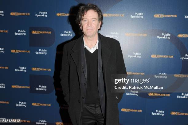 Timothy Hutton attends The HBO Documentary Films Premiere of PUBLIC SPEAKING - Arrivals at MoMA on November 15, 2010 in New York City.