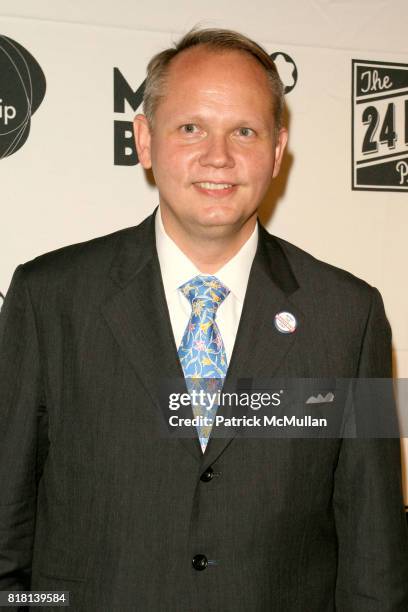 Jan-Patrick Schmitz attends MONTBLANC Presents the 10th Annual Production of The 24 Hour Plays on Broadway at American Airlines Theatre on November...