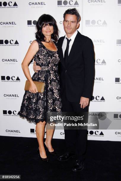 Rosetta Getty and Balthazar Getty attend The Museum Of Contemporary Art, Los Angeles, and Chanel Fine Jewelry, present THE ARTIST'S MUSEUM HAPPENING...