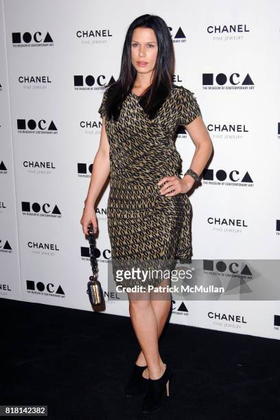 Rhona Mitra attend The Museum Of Contemporary Art, Los Angeles, and Chanel Fine Jewelry, present THE ARTIST'S MUSEUM HAPPENING at MOCA on November...
