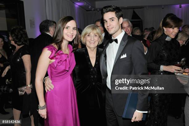 Sarena Snider, Phyllis Foreman and Samuel Snider attend National Museum of American Jewish History Grand Opening Gala at Market Street & 5th on...