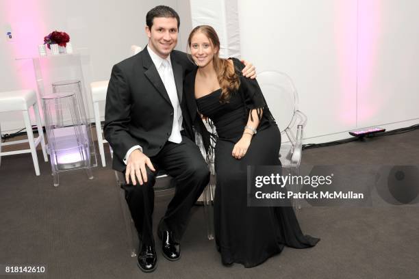 Brett Merves and Jamie Gilberg attend National Museum of American Jewish History Grand Opening Gala at Market Street & 5th on November 13, 2010 in...