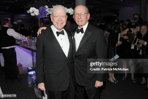 George M. Ross and Ron Rubin attend National Museum of American Jewish History Grand Opening Gala at Market Street & 5th on November 13, 2010 in...