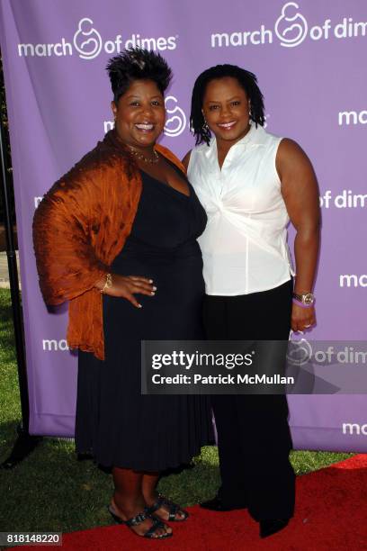 Cleo King and ? attend March of Dimes Foundation & Samantha Harris Host 5th Annual Celebration of Babies Luncheon at The Four Seasons Hotel on...