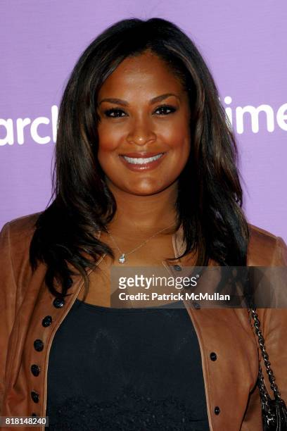 Laila Ali attends March of Dimes Foundation & Samantha Harris Host 5th Annual Celebration of Babies Luncheon at The Four Seasons Hotel on November...