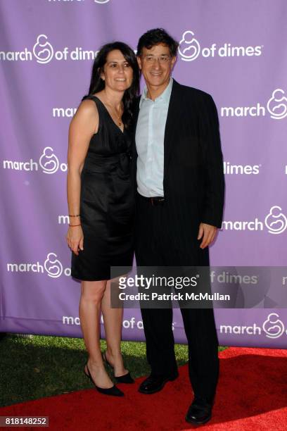 Jackie Katz and Robert Katz attend March of Dimes Foundation & Samantha Harris Host 5th Annual Celebration of Babies Luncheon at The Four Seasons...
