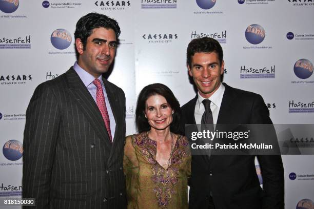 Charles Hatami, Lori Fink and Joshua Fink attend ADULTS IN TOYLAND, Casino Night for a Cause, Hosted by Caesars, Atlantic City at The Edison Ballroom...