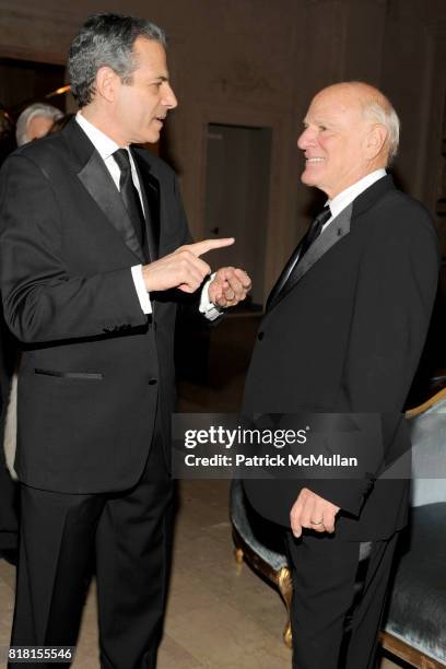 Richard Stengel and Barry Diller attend The Aspen Institute 27th Annual Awards Dinner at The Plaza Hotel on November 4, 2010 in New York City.