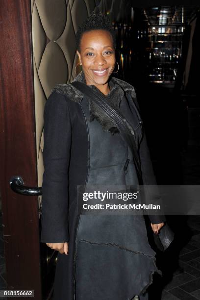 Marianne Jean-Baptiste attends THE CINEMA SOCIETY & DKNY JEANS host the after party for "DUE DATE" at AMC Lincoln Square on November 1, 2010 in New...