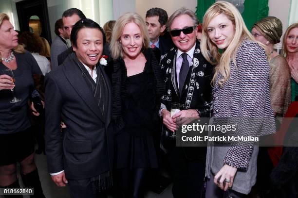 Zang Toi, Amy Hoadley, Geoffrey Bradfield and Melissa Berkelhammer attend GEOFFREY BRADFIELD'S "THE QUICK AND THE DEAD" Opening at Sebastian +...