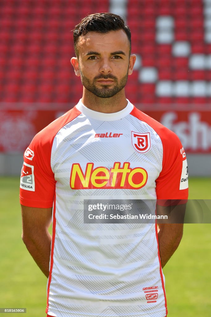 Albion Vrenezi of Jahn Regensburg poses during the team presentation... News Photo Getty Images Albion Vrenezi of Jahn Regensburg poses during the team presentation... News Photo Getty Images