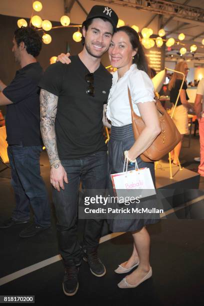 Kyle Krieger and Shannon McLean attend Design Miami Art Fair at Miami Beach Convention Center on November 30, 2010 in Miami, Florida.