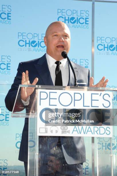 Michael Chiklis attend People's Choice Awards 2011 Nominations Announcement and Press Conference at The London West Hollywood on November 9th, 2010...