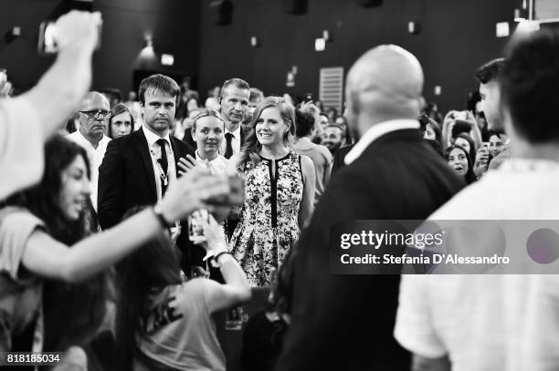 Amy Adams attends Giffoni Film Festival 2017 on July 18, 2017 in Giffoni Valle Piana, Italy.
